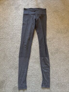lululemon athletica Charcoal Gray High-Rise Leggings